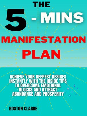 cover image of 5--Mins Manifestation Plan